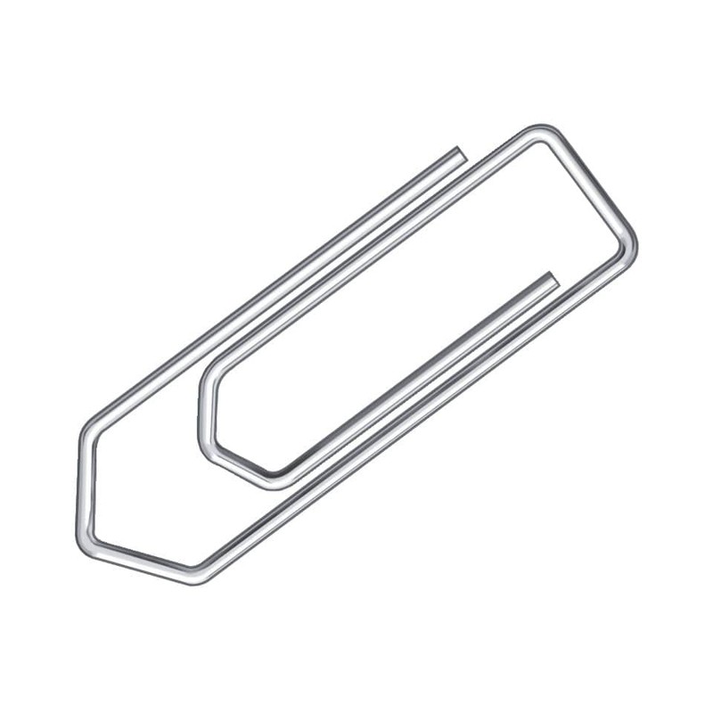 Q-Connect No Tear Paperclip, 32 mm KF01312Q - Pack of