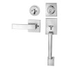 Cerradura Manija Banna TD-0925 Puerta Principal Aleación Zinc Reversible Ajustable