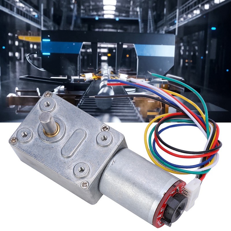 Gear Motor Worm Gear Speed Reducer Hgh Torsion with Encoder