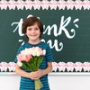 FYSUIMU 32.8 Ft Pink Bow Bulletin Board Border Coquette Bowknot