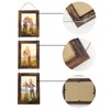 VMUZEDER 5x7 Wall Hanging Picture Frames Collage with 3 Opening