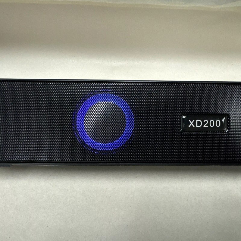 ECPAUTECH XD200 Portable Speaker, Sound Bar, In Black Color With