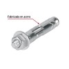 Fiero TAE-1/4T, Taquete de expansión, 1/4" con tornillo, bolsa 4