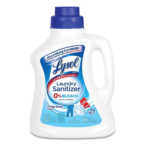 (3 Pack) LYSO*L Laundry Sanitizer 90 oz.- Crisp Linen 270oz
