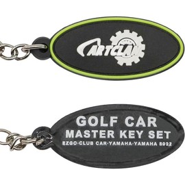 Golf Cart Keys Set (4PCS), Suitable for EZGO, Yamaha, Club Car, OEM#1012505 17063-G1 JU2-H2511-00 JU6-H2511-10