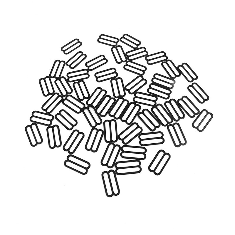 Pack of 50 Clip Hardware Bow Tie Clip Adjustable, Non-Precious