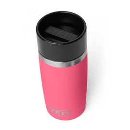 YETI Rambler 12 oz Travel Bottle, Stainless Steel, Vacuum Insulated with Leakproof Commuter Cap, Tropical Pink