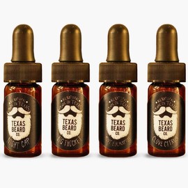 Texas Beard Company Beard Oil Trial Size 4-pack