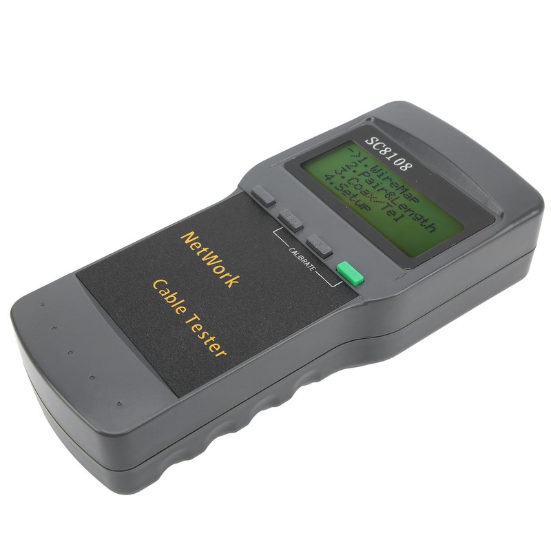 SC‑8108 Internet Cable Checker RJ45 Internet Continuity Tester for Telecommunication