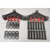 CNC Tandem Axle Trailer Spring Suspension Rebuild Kit Camper Repair Axel 7k-14000#