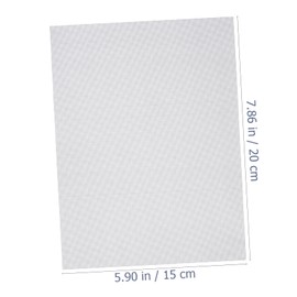 KONTONTY 5pcs Stainless Steel Welding Mesh Wire Screen for Automotive Bumper Repairs Corrosion Resistant Easy to Cut Bend for Thermoplastic Repairs