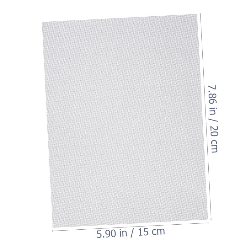 KONTONTY 5pcs Stainless Steel Welding Mesh Wire Screen for Automotive