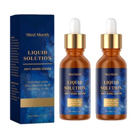 Saituo Home 2 Stück Serum Gesicht zum Gesichtspflege, Esichtsserum mit Anti-Falten zum Anti Wrinkles, Wirkstoffen Verbessert Die Hautelastizität, Hyaluronsäure Gesichtsserum für Alle Hauttypen