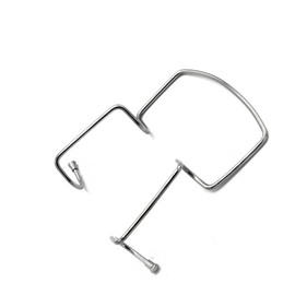 MEDSPO Professional Dental Cheek Lip Tongue Retractors | Examination Surgical Veterinary | Instruments Tools (Oringer Retractor Medium)