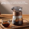 Small Glass Coffee Server 16oz - Glass Pour Over Coffee