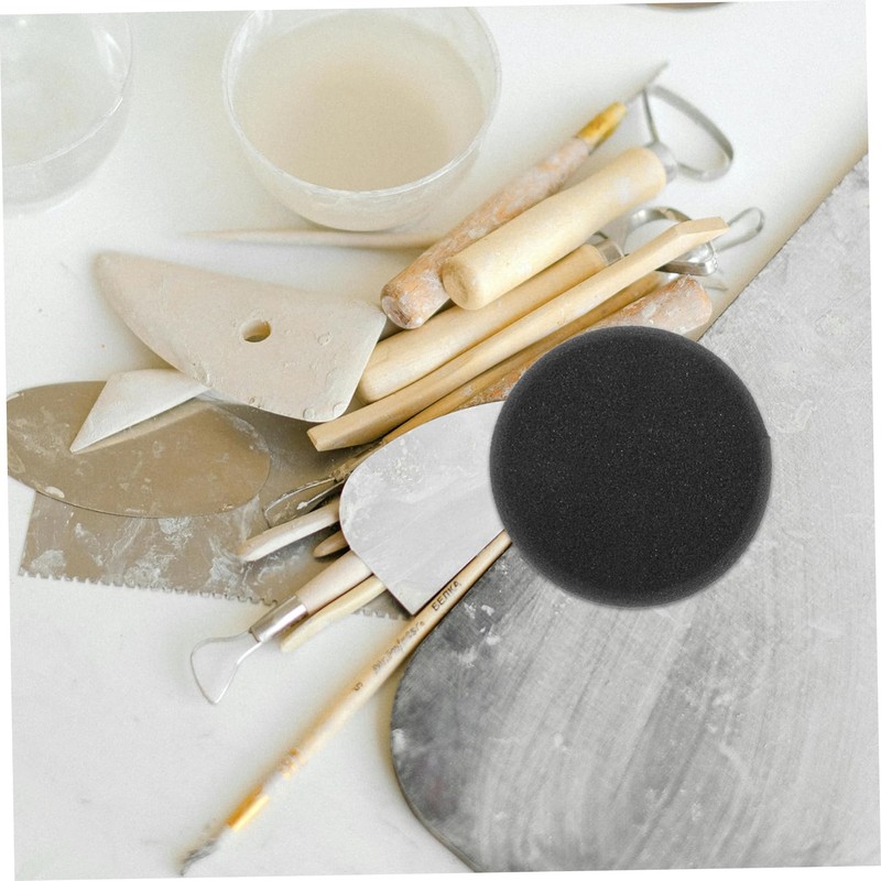 TEHAUX 2pcs Pottery Sponges for Artists Soft Clay Sponges for