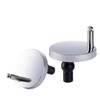 YTgilo 1 Pair Toilet Seat Metal Hinges 2pcs 5cm/1.96inch Quick