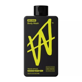 W By Jake Paul Body Wash - Exfoliating - Hydrating - Deep Woods - 18 fl oz