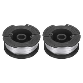 M METERXITY 2-Pack AF-100 String Trimmer Line 30ft 0.065 Inch Nylon Weed Eater String Replacement Spool for String Trimmer/Weed Trimmer Line [Black]