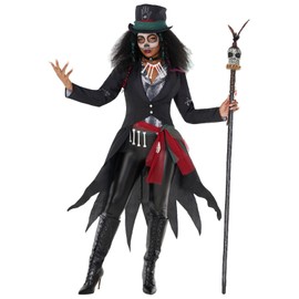 Morph, Voodoo Witch Costume, Voodoo Costume Women, Womens Voodoo Costume, Day of the dead costumes for women, Witch Outfit Medium