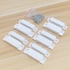 WESUA 5 Pack Surface Mounted NC Magnetic Door Contacts Switch