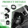 RGOAANC Inner Tie Rod Removal Tool, 3/8'' Universal Low Profile