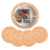 XXL Round Braided Seagrass Placemats Set of 4