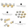Levemolo 10pcs Flute Open Hole Key Plugs for Musicians Portable