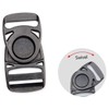 BESPORTBLE 50pcs Rotary Safety Buckles for Backpacking - Durable Multifunctional