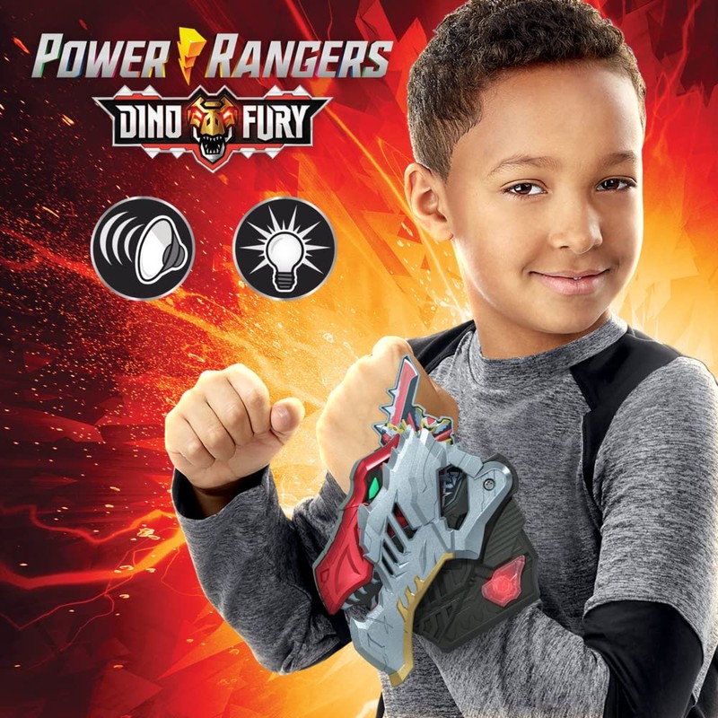 Power Rangers Dino Fury Morpher Electronic Toy with Lights and