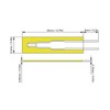 50PCS Thin Film Thermistor MF55 B3950 Insulated Thermal Resistor for