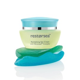 Restorsea Revitalizing Eye Cream – Reduces Dark Circles & Crow’s Feet – Anti-Aging Eye Treatment with Vibransea™ Complex, Hesperidin & Oat Extract – Ophthalmologist Tested, Clean, Hypoallergenic 0.5oz