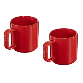 ストウブ セラミック マグカップ 2ヶ組 40511-114 チェリー/62-6351-75