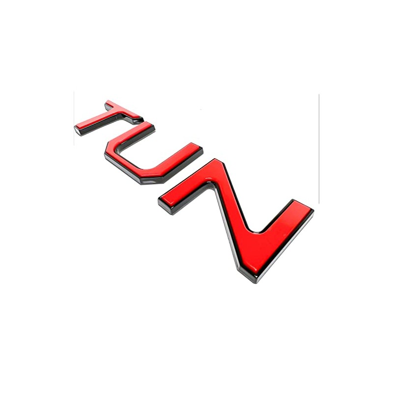 Insert Letter Emblems 2014-2021 (red with Black)