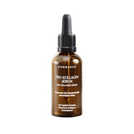 JUNGLÜCK Pro-Kollagen Serum - Vegan | Well Aging Serum with Peptide Complex Tightens the Skin and Reduces Wrinkles - Face Serum with Matrixyl 3000 Glyx for a Firmer and Smoother Skin Complex