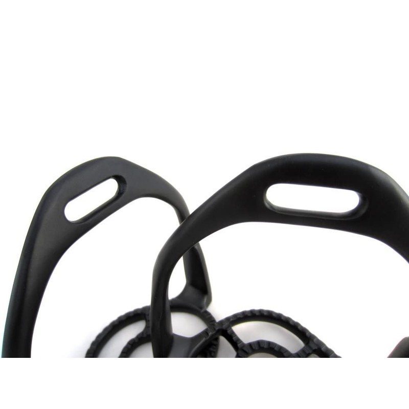 PS Pferdeartikel Black Edition Black Portuguese Baroque Stirrups