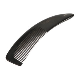 PLAFOPE Buffalo Horn Comb Scraping Comb Beard Comb Mustache Comb Sheep Horn Comb Anti- Static Comb Hair Smoothing Comb Handmade Comb Detangling Comb Hair Styling Tool Pocket Long Hair Comb