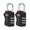 TSA Approved Luggage Locks 2 Pack – 3 Digit Combination