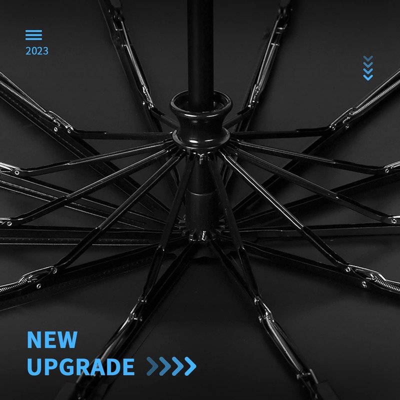 Windproof Umbrella Automatic Open and Close for Men and Women,