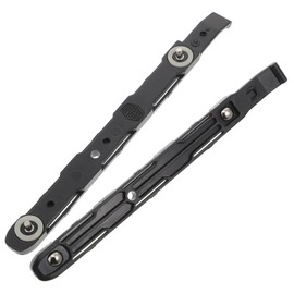 LALAFINA 2 Pairs Hard Drive Mounting Rail Bracket for Computer Case Replacement Abs Plastic with Vibration Pads Internal Chassis Holder