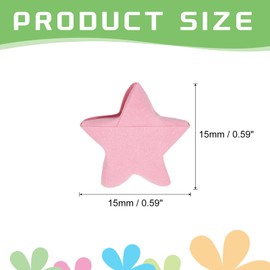 MECCANIXITY 136pcs Pre-made Origami Lucky Stars Paper Wishing Star Pink for Best Wish Christmas Party Wedding Valentine's Day Girl Friends Gift