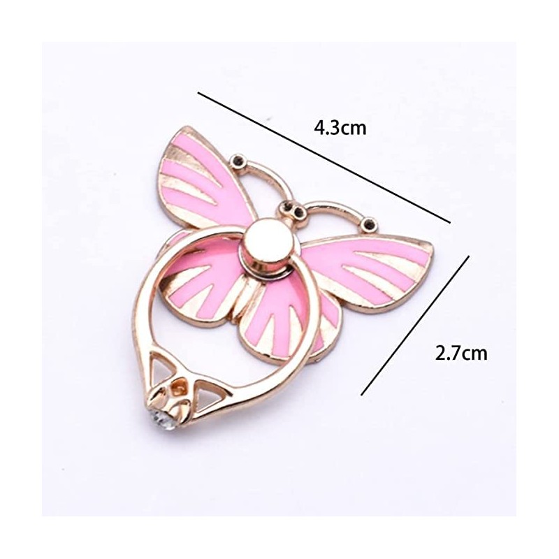 RK TECH Phone Ring Bracket holder, Butterfly Diamond Shape Finger