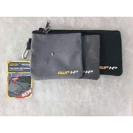 AWP Accessory Tool Pouches with Carabiner Hooks, Tool Belt Accessory, Pack of 3
