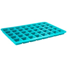 V-fox 40 Cavities Square Caramel Candy Silicone Molds for Chocolate Truffles, Ganache, Jelly, Candy and Praline, Random Color