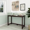 Max & Lily Solid Wood Desk, 47 Inches, Espresso