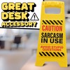 Boxer Gifts Sarcasm in Use Novelty Desk Sign - Funny