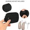 Beautyflier Hearing Aid Pouch, Hearing Aid Case Pocket Size, Hearing