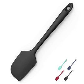 Espátula de Silicona Resistente al Calor de 600°F, Doosu Raspadores de Tazón de Goma Flexible de Cocina de Alta Temperatura de Grado Alimenticio Sin C