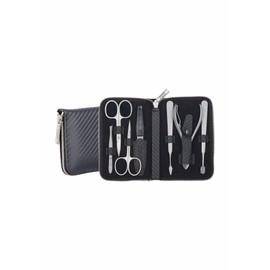 Becker Manicure Heritage Manicure Case Carbon Manicure Set 7 Pieces, 1 Piece