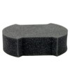 Koch Chemie Applicator Sponge for Plastic Interior Care, Black